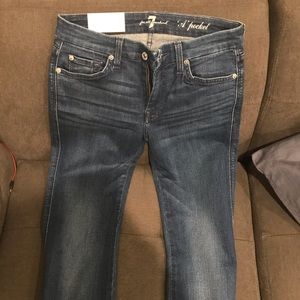 Brand new unworn 7 A pocket discontinued jeans